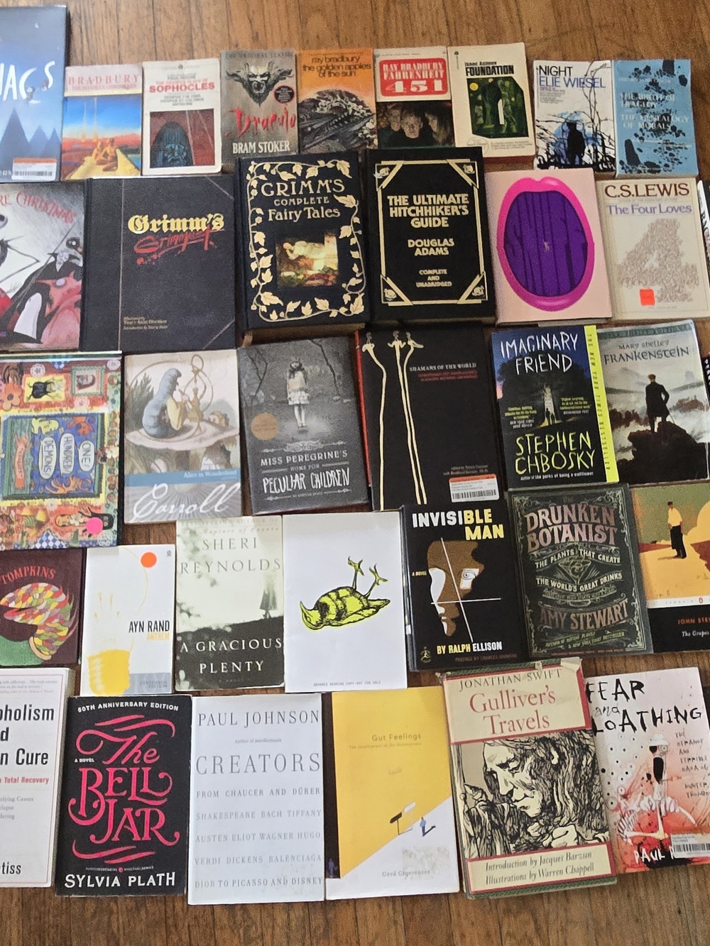 Vintage Book Collection Multicolor, $3 Per Book, Buy 4 Get One Free